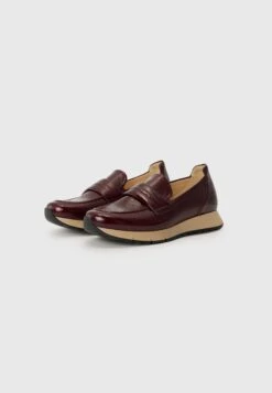 Gabor Comfort Slip-ons - Burgund/beige -Gabor Sale Store 01d0e25ee75a4cf3b60f27db64616722