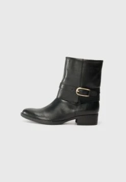 Gabor Cowboy/biker Ankle Boot - Schwarz/gold-coloured
