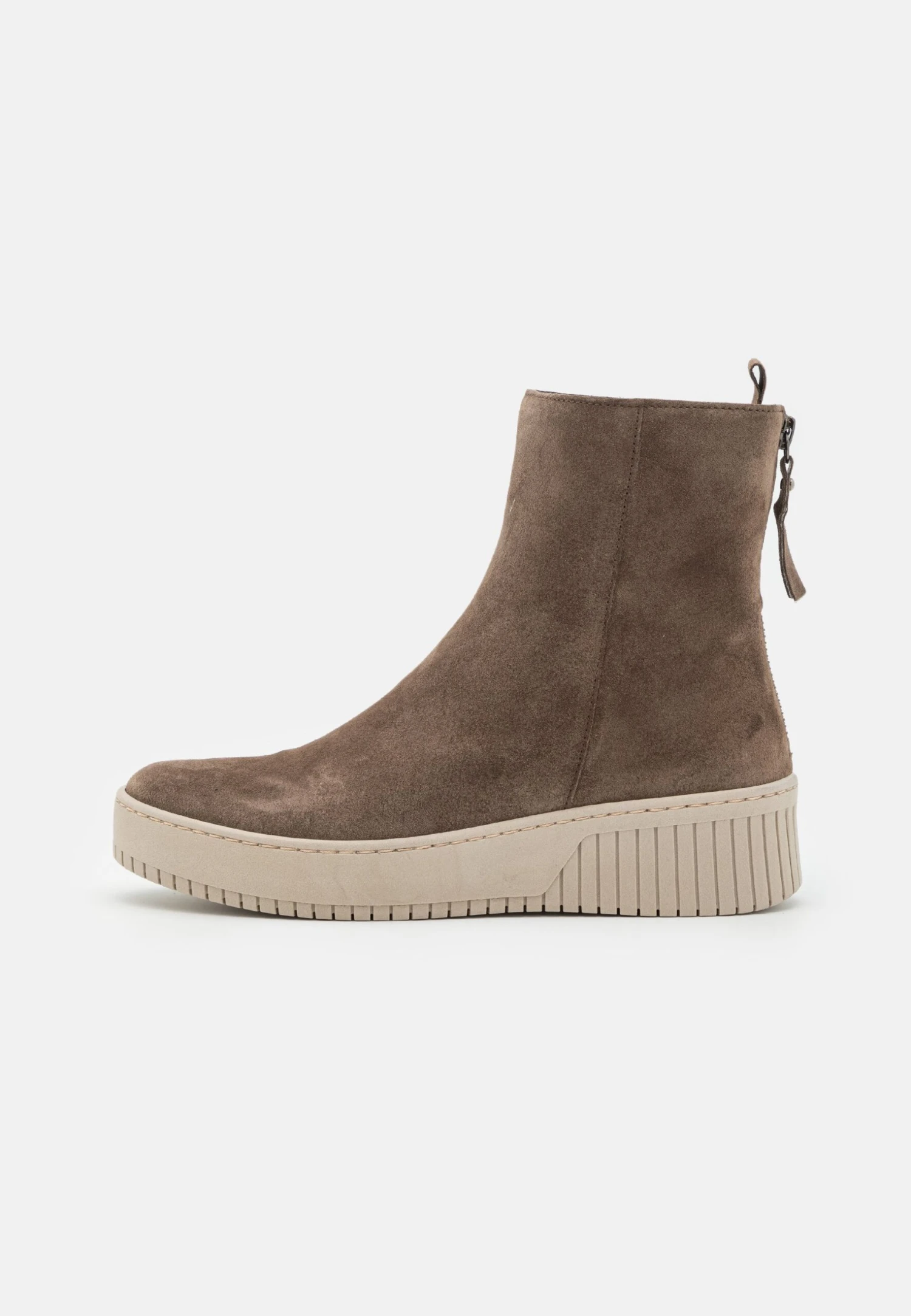 Gabor Platform Ankle Boots - Mohair 2 Gabor Platform Ankle Boots - Mohair - Image 2