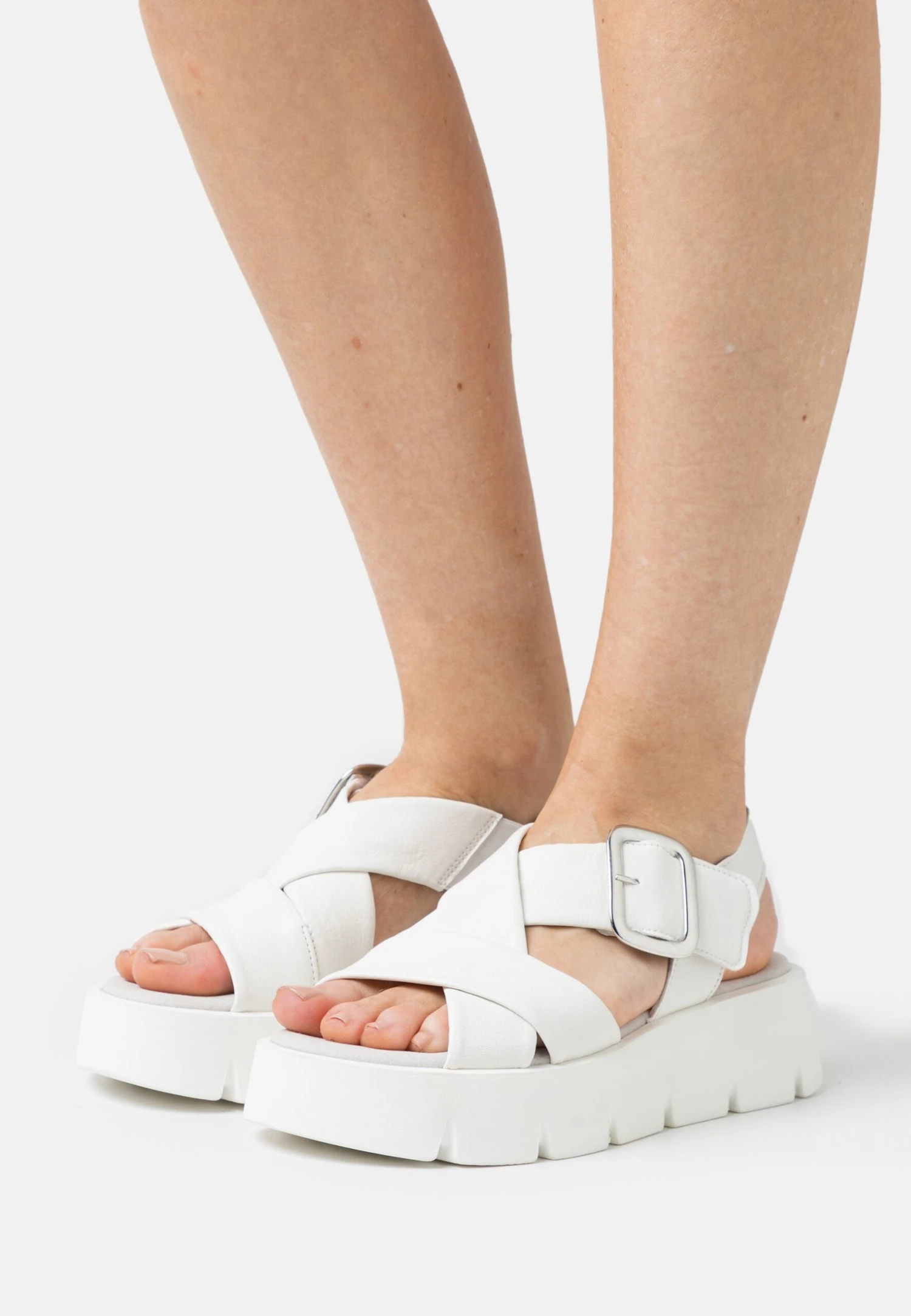 Gabor Platform Sandals - Latte 1 Gabor Platform Sandals - Latte