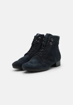 Gabor Comfort Lace-Up Ankle Boots - Dark Blue -Gabor Sale Store 1a7b014faa634f66a475f7f0b1688363