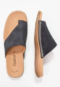 Gabor T-Bar Sandals - Nightblue 10 Gabor T-Bar Sandals - Nightblue -Gabor Sale Store 25d0993dc0b04d40adbdd7c83fac9190