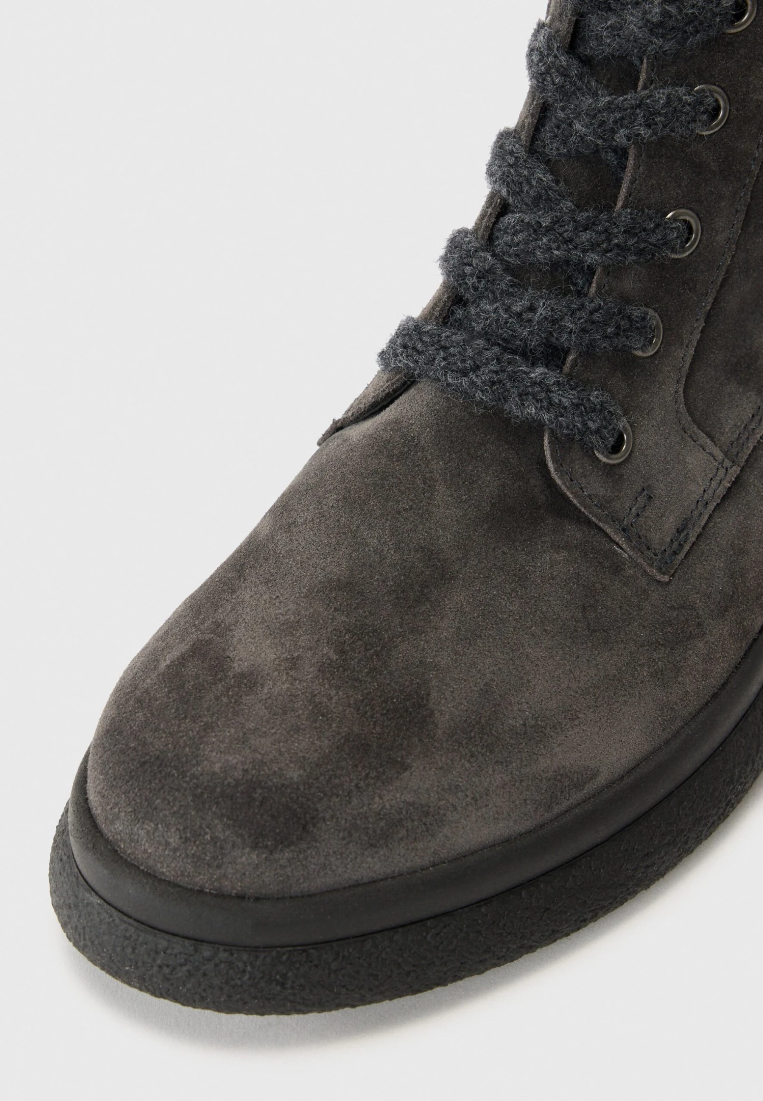 Gabor Lace-up Boots - Dark Grey 6 Gabor Lace-up Boots - Dark Grey - Image 6