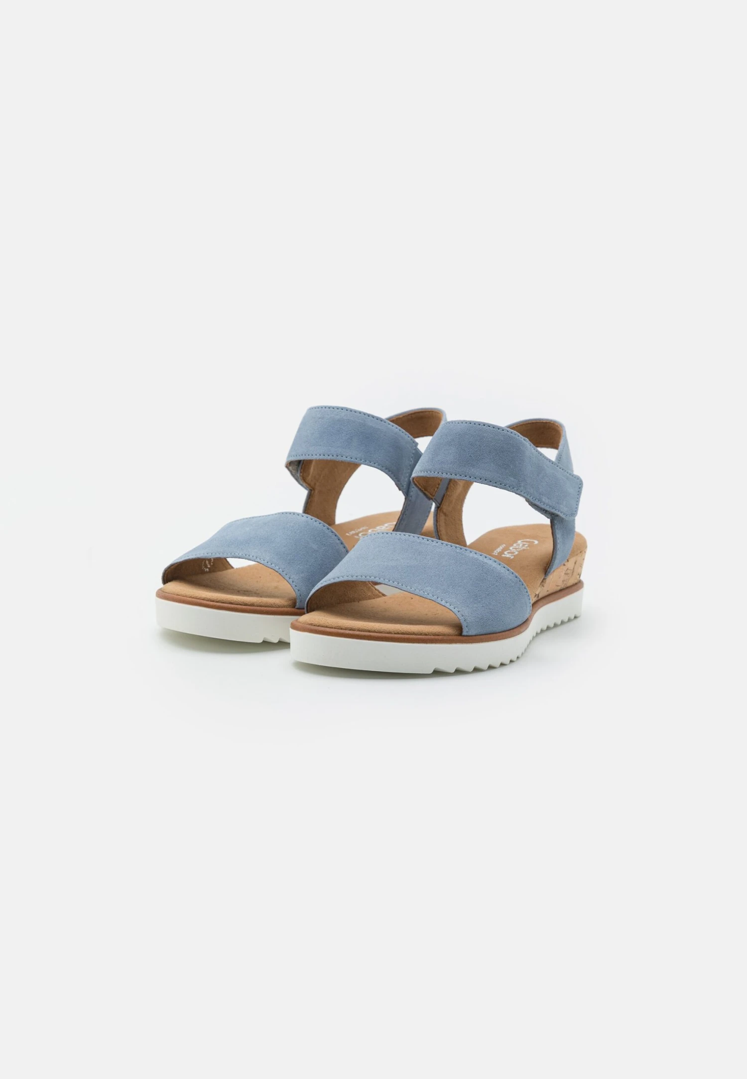 Gabor Comfort Wedge Sandals - Lagune 3 Gabor Comfort Wedge Sandals - Lagune - Image 3