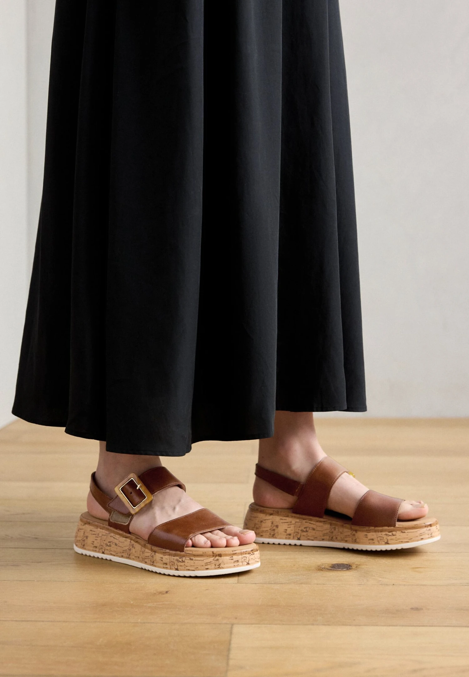 Gabor Comfort Platform Sandals - Blue 11 Gabor Comfort Platform Sandals - Blue - Image 11