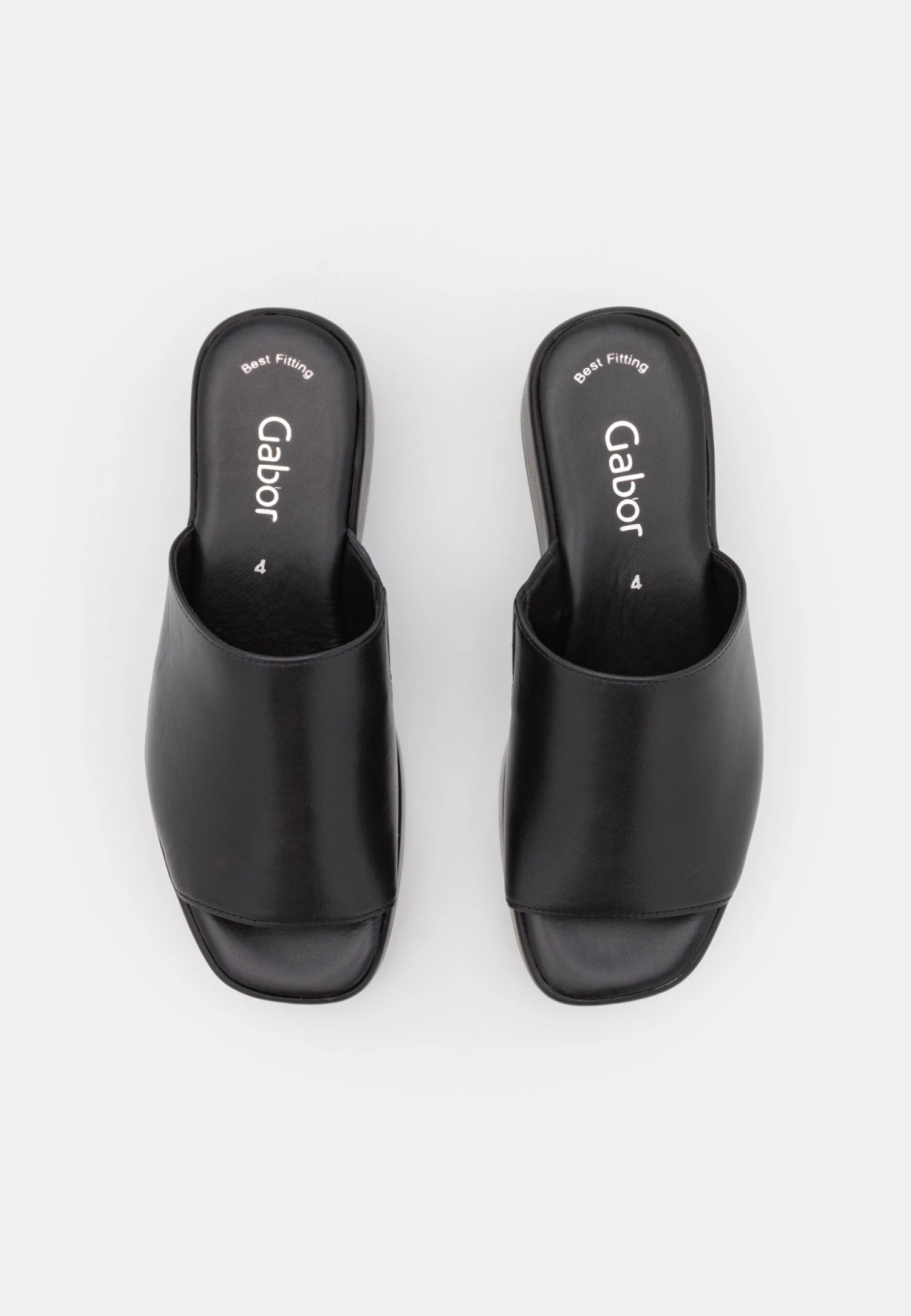 Gabor Heeled Mules - Schwarz 6 Gabor Heeled Mules - Schwarz - Image 6