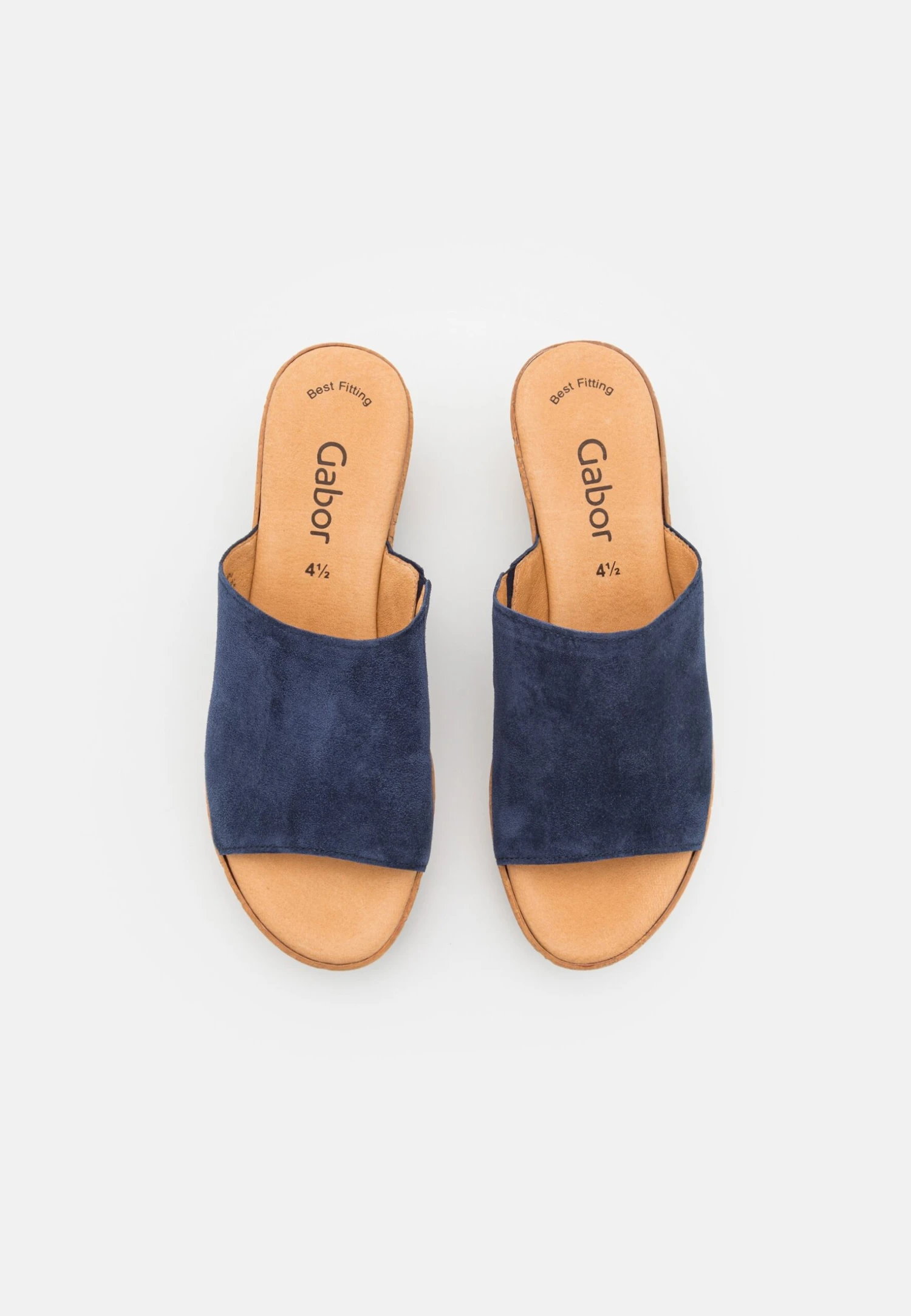 Gabor Heeled Mules - Marine 6 Gabor Heeled Mules - Marine - Image 6