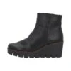 Gabor Wedge Ankle Boots - Schwarz Ra Cogn