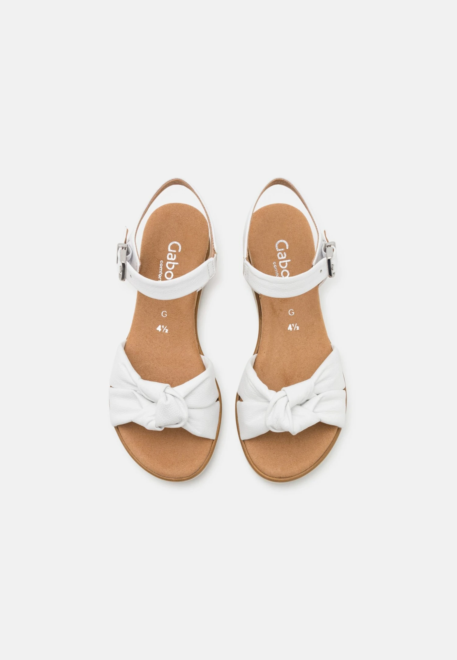 Gabor Comfort Wedge Sandals - Weiß 6 Gabor Comfort Wedge Sandals - Weiß - Image 6