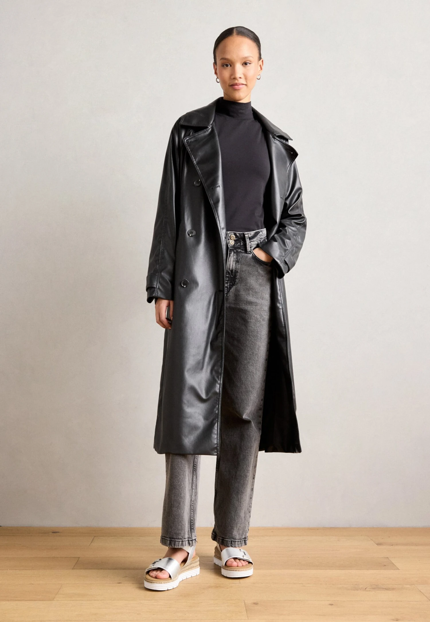 Gabor Comfort Platform Sandals - Silber 3 Gabor Comfort Platform Sandals - Silber - Image 3