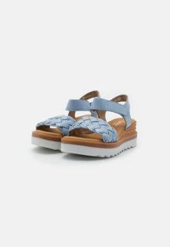 Gabor Comfort Platform Sandals - Sky -Gabor Sale Store 56f0e61da55047e790da84bcde41da93