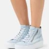 Gabor High-Top Trainers - Sky/Lightblue