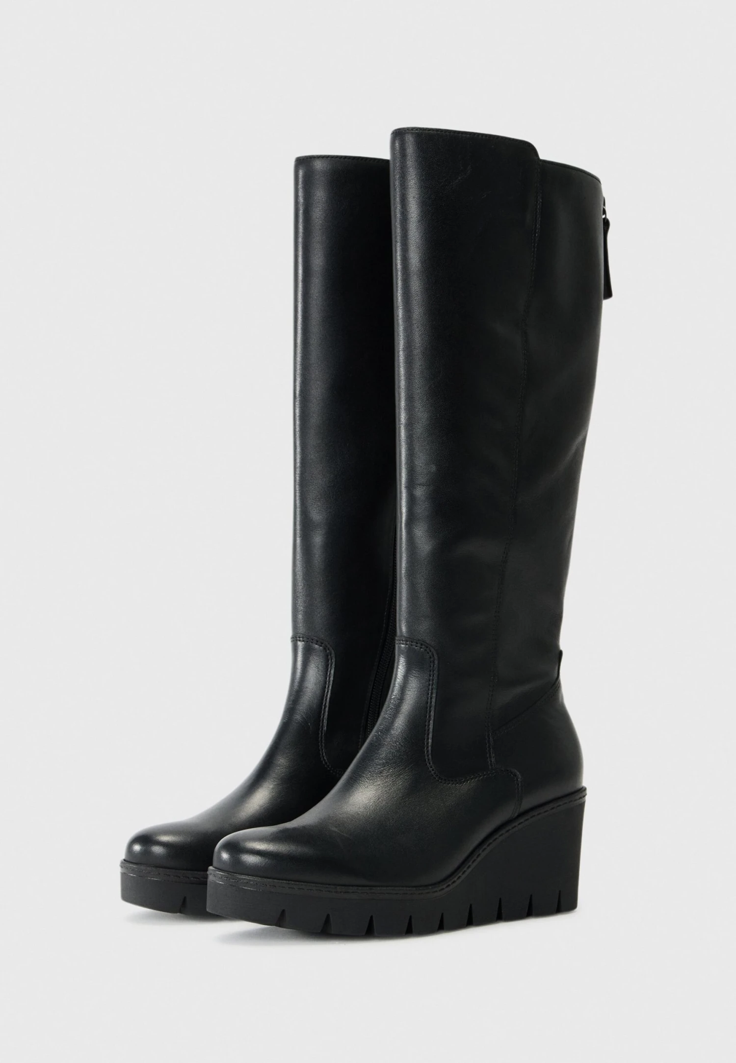 Gabor Wedge Boots - Schwarz 2 Gabor Wedge Boots - Schwarz - Image 2