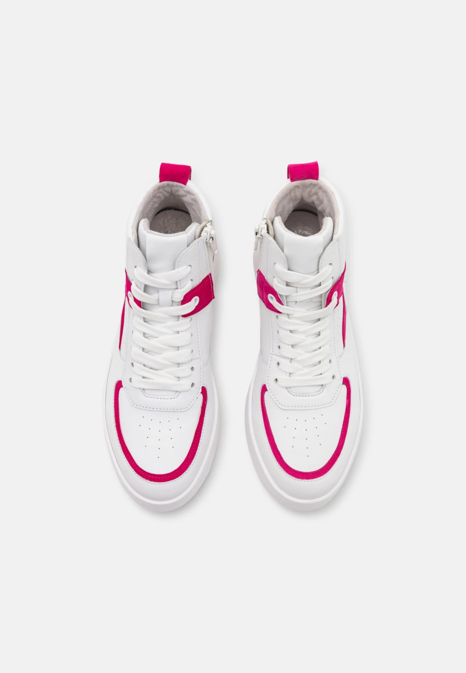 Gabor High-Top Trainers - Weiss/Pink/Jelly 6 Gabor High-Top Trainers - Weiss/Pink/Jelly - Image 6