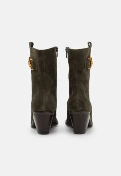 Gabor Comfort Cowboy/Biker Ankle Boot - Bosco/Dark Gold -Gabor Sale Store 7e4fa7df51e64ad9b5fad77476c5d51c