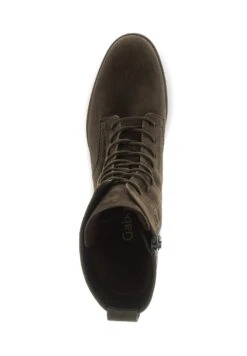 Gabor Lace-up Ankle Boots - Oliv -Gabor Sale Store 805d31f40f5f44488c4aa468c20f9c07