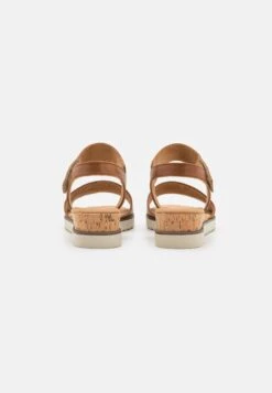 Gabor Comfort Wedge Sandals - Cognac -Gabor Sale Store 8e1add3c5e9b4ed8a4240d35941c7a32