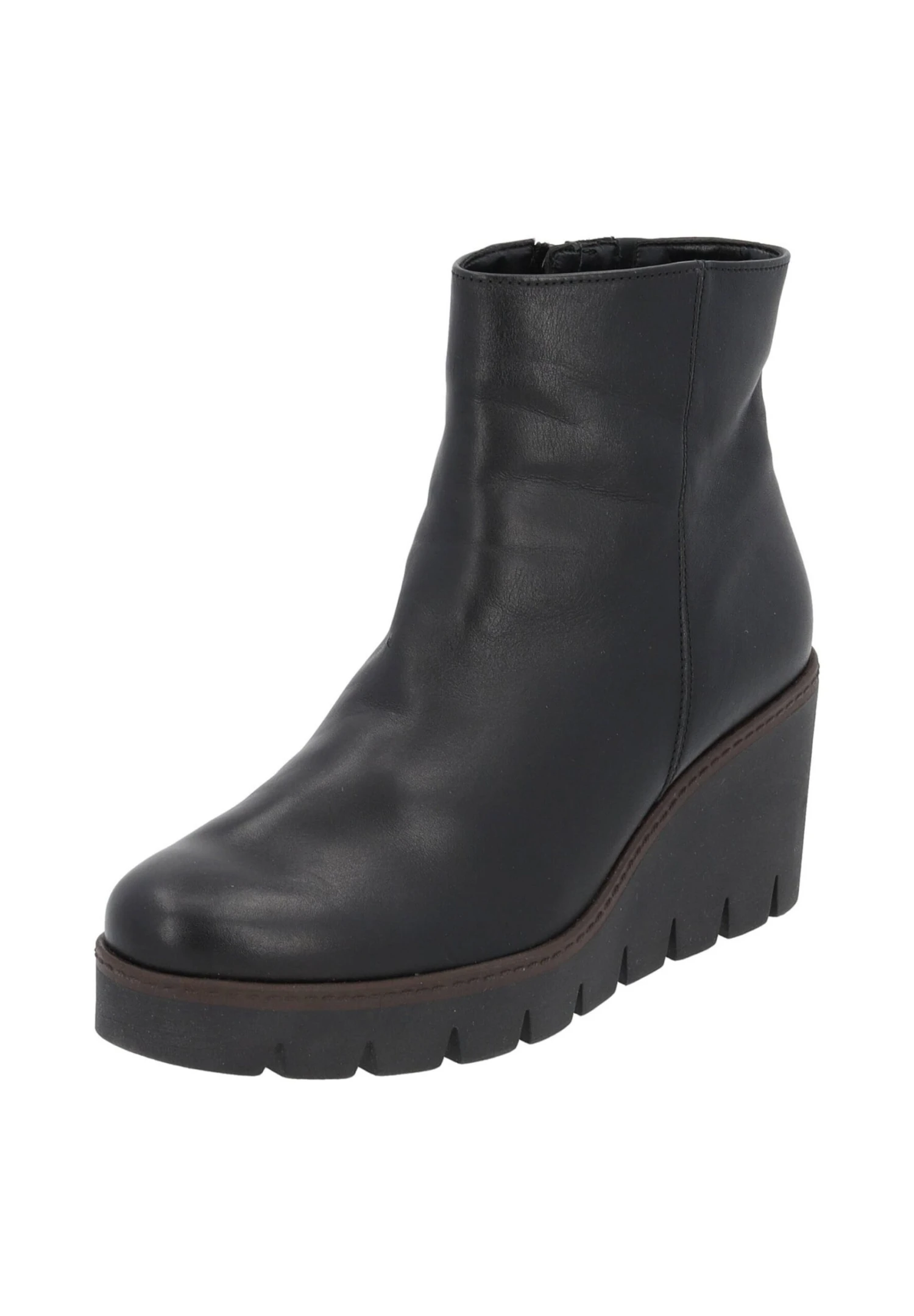 Gabor Wedge Ankle Boots - Schwarz Ra Cogn 2 Gabor Wedge Ankle Boots - Schwarz Ra Cogn - Image 2