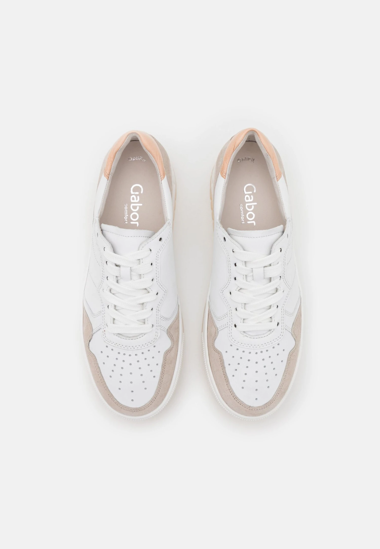 Gabor Comfort Trainers - Weiss/Neve/Puder 6 Gabor Comfort Trainers - Weiss/Neve/Puder - Image 6