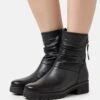Gabor Comfort Classic Ankle Boots - Schwarz