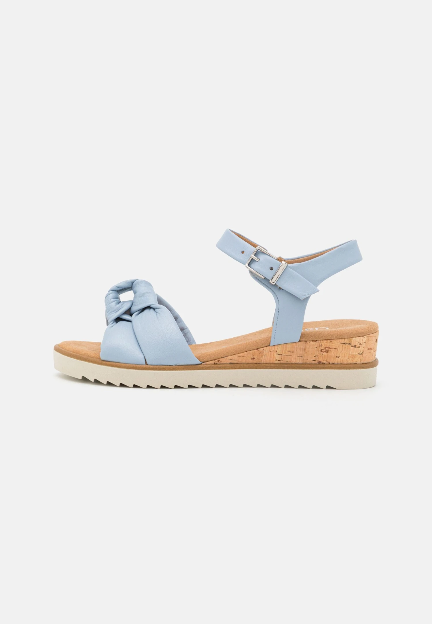 Gabor Comfort Wedge Sandals - Sky 2 Gabor Comfort Wedge Sandals - Sky - Image 2