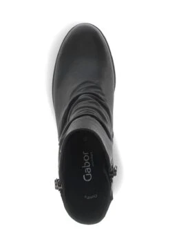 Gabor Comfort High Heeled Ankle Boots - Schwarz Micro -Gabor Sale Store a3b92bea38304850bb7c64f0d8706653