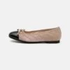 Gabor Comfort Ballet Pumps - New Rose/schwarz
