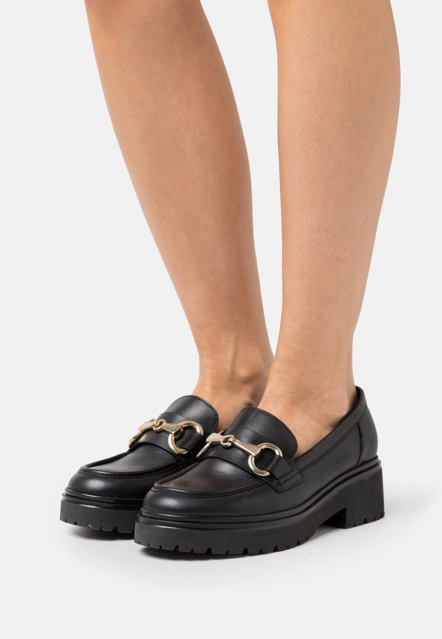 Gabor Slip-Ons - Schwarz/Gold 1 Gabor Slip-Ons - Schwarz/Gold