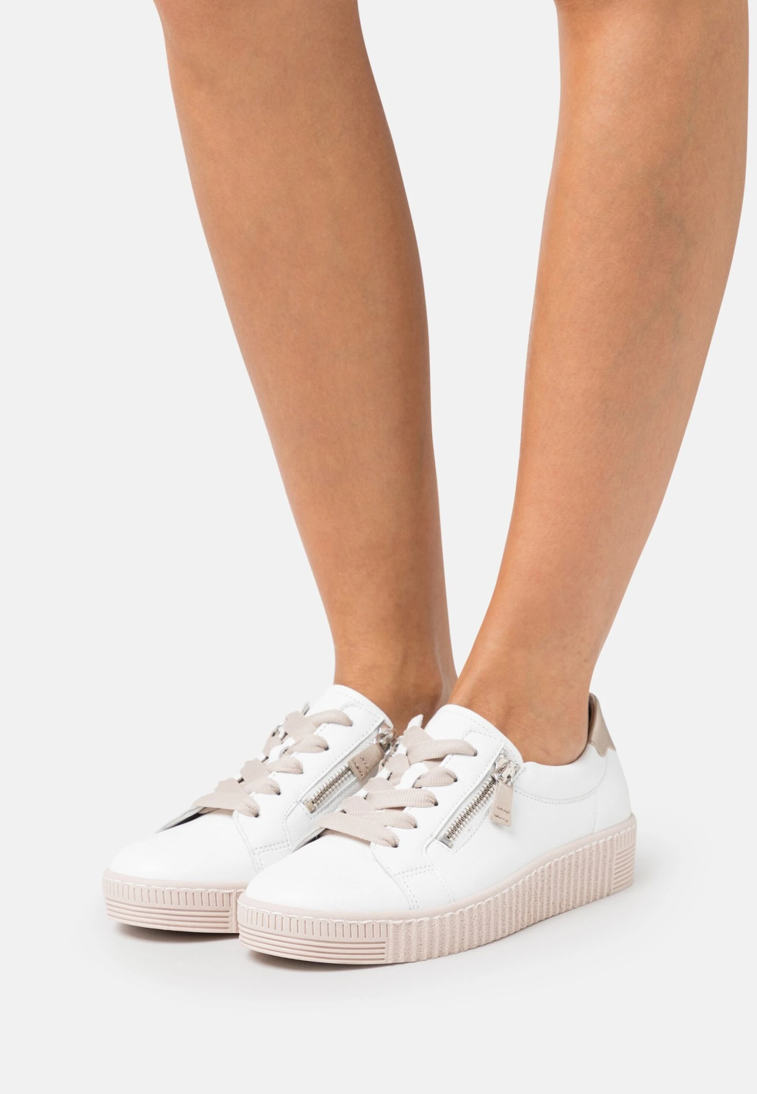 Gabor Trainers - Weiss/Antikrosa 1 Gabor Trainers - Weiss/Antikrosa