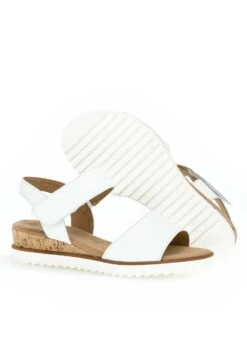 Gabor Comfort Wedge Sandals - Weiss Kork/Offwhi -Gabor Sale Store b954cceb4a564623ba2df7e20a48cc31