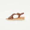 Gabor Comfort Wedge Sandals - Camel