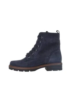 Gabor Lace-up Ankle Boots - Blue Racognac