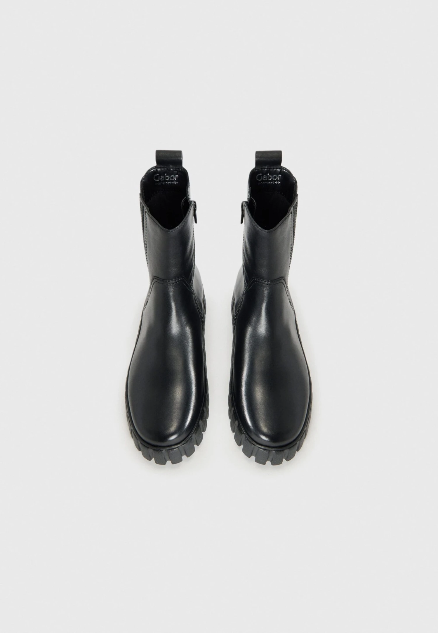 Gabor Comfort Wedge Ankle Boots - Schwarz 4 Gabor Comfort Wedge Ankle Boots - Schwarz - Image 4