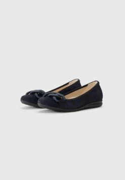 Gabor Comfort Ballet Pumps - Dark Blue -Gabor Sale Store ccaf0ae4587d463782403213eb5a3515