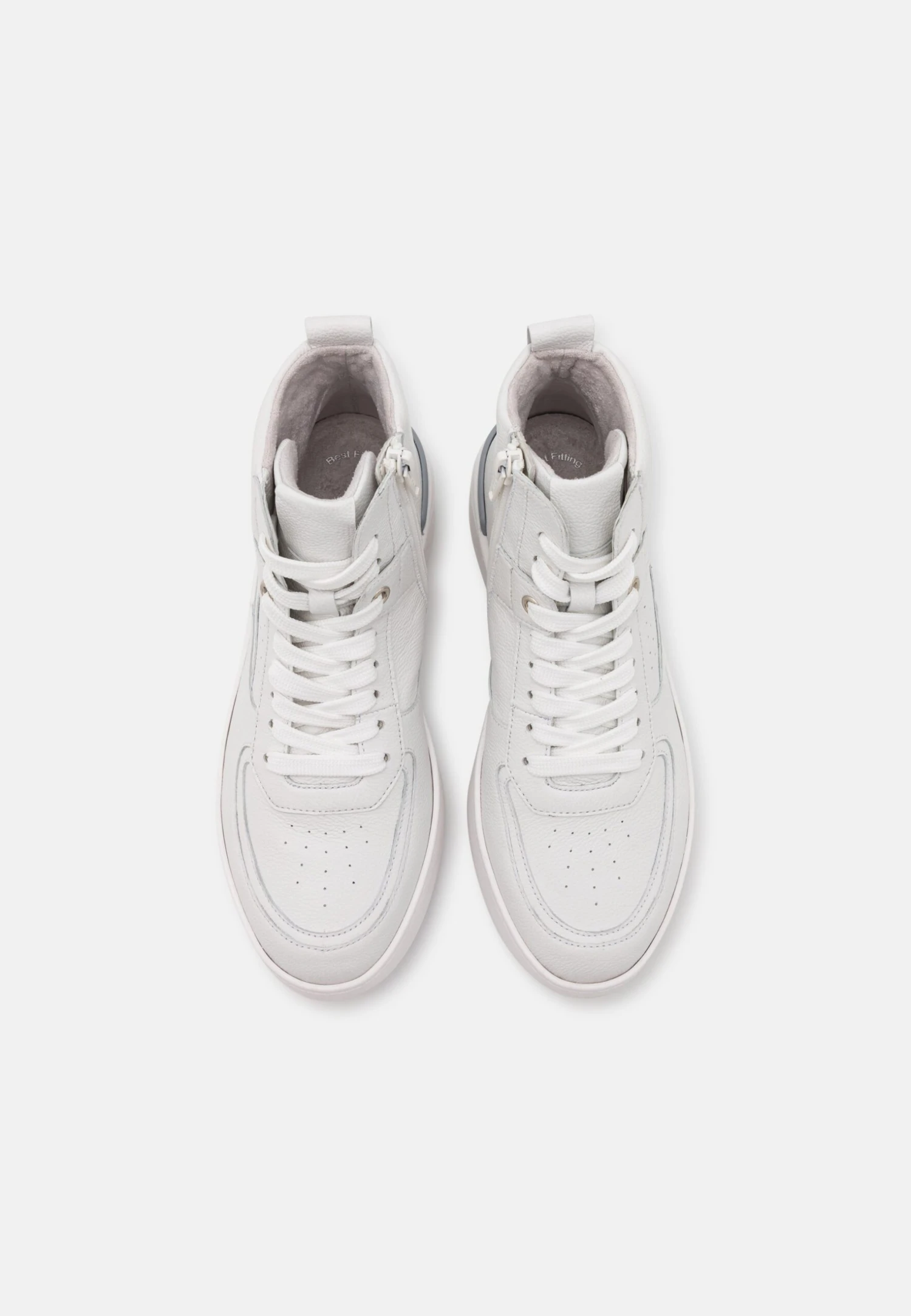 Gabor High-Top Trainers - Weiß/Silber 6 Gabor High-Top Trainers - Weiß/Silber - Image 6