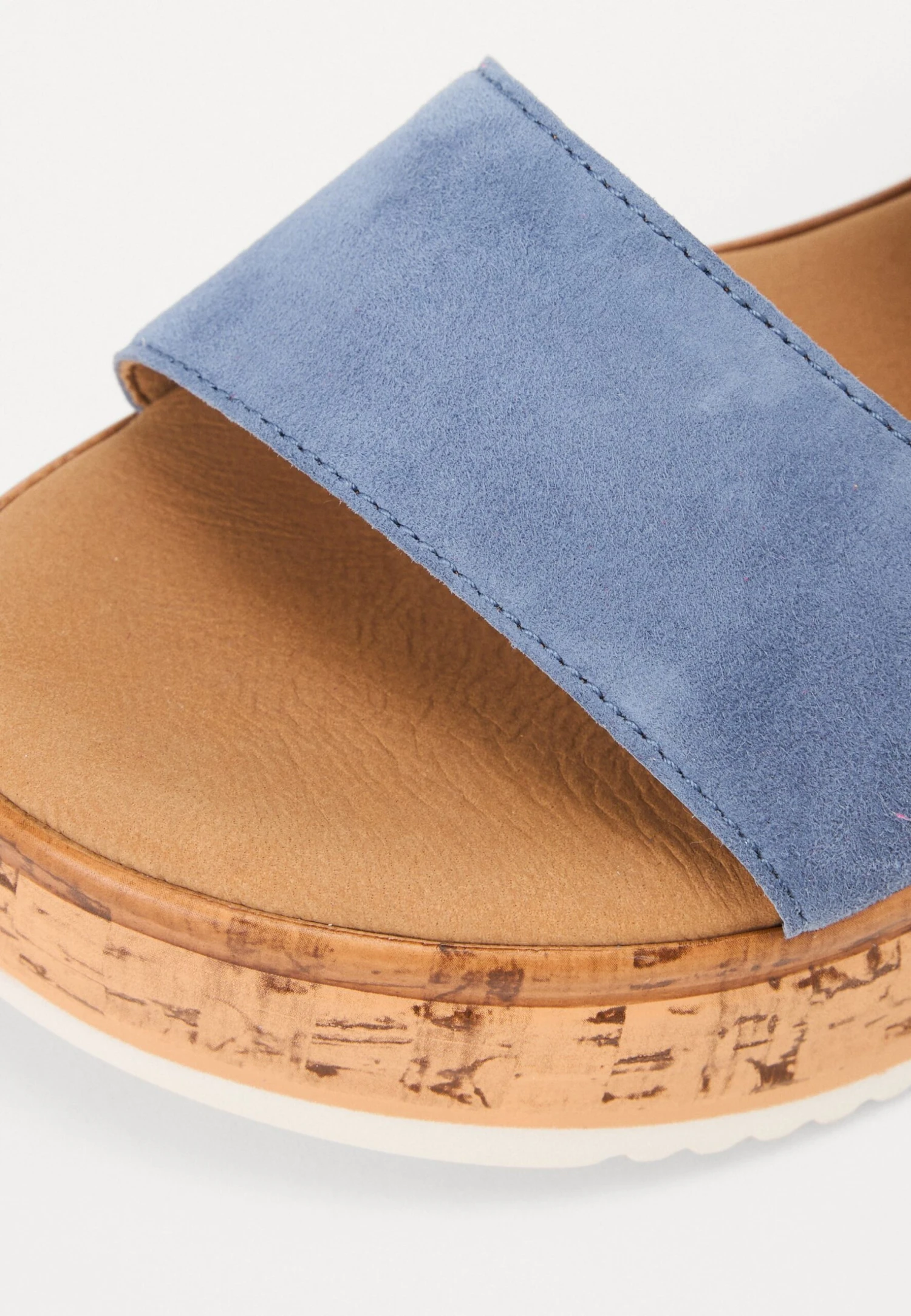 Gabor Comfort Platform Sandals - Blue 8 Gabor Comfort Platform Sandals - Blue - Image 8