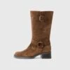 Gabor Cowboy/Biker Boots - Whisky