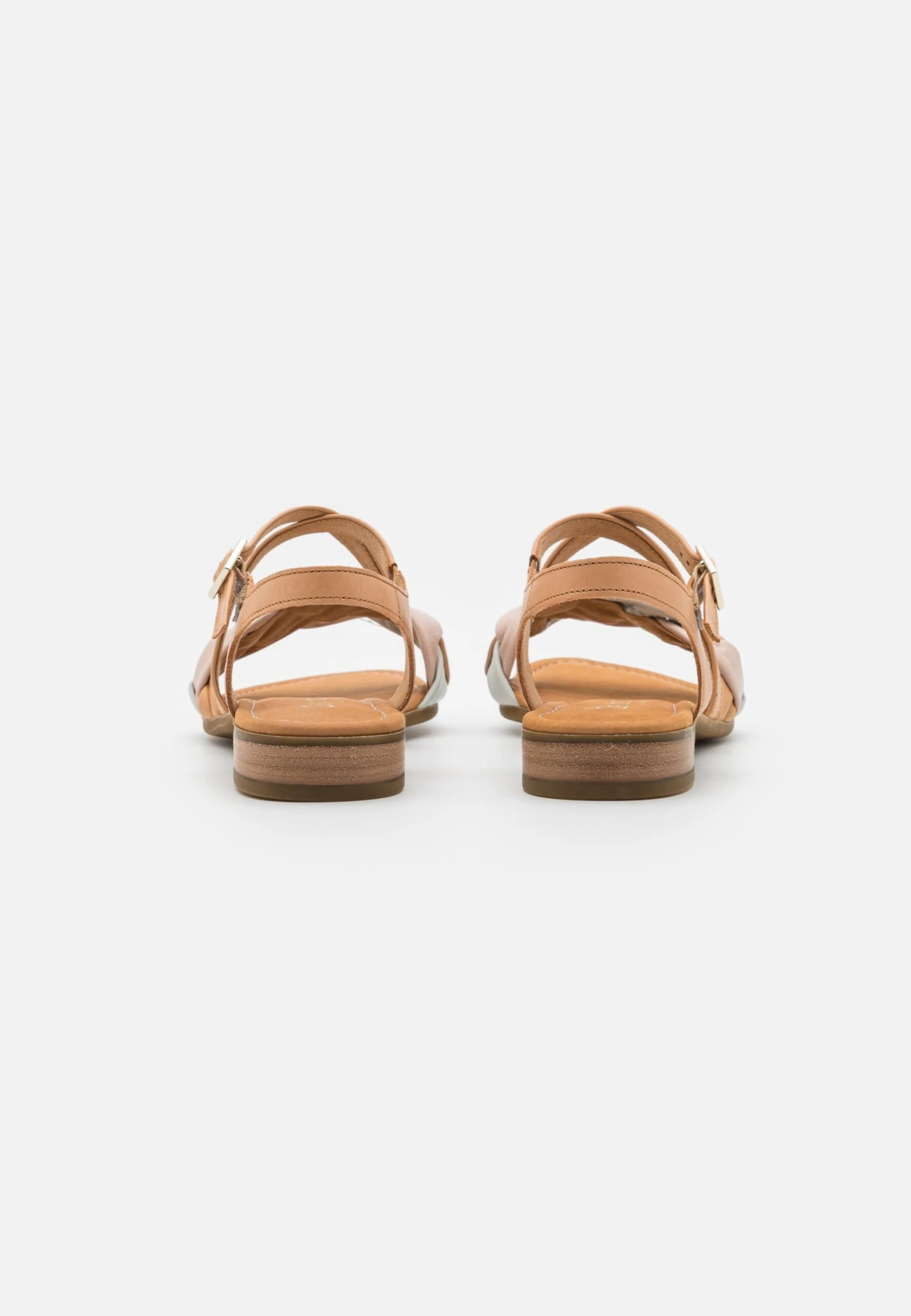 Gabor Comfort Sandals - Peanut/Pastel 4 Gabor Comfort Sandals - Peanut/Pastel - Image 4
