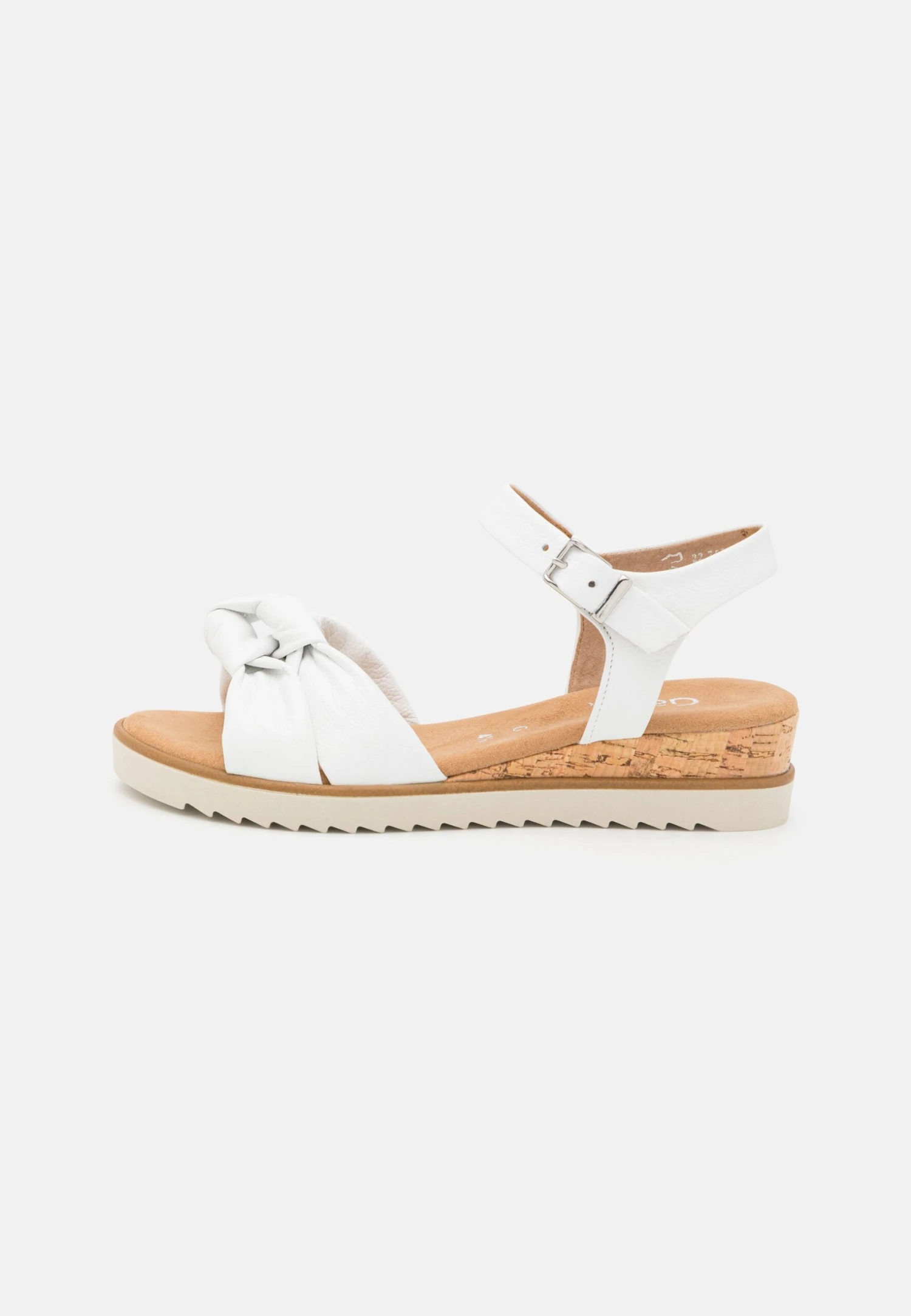 Gabor Comfort Wedge Sandals - Weiß 2 Gabor Comfort Wedge Sandals - Weiß - Image 2