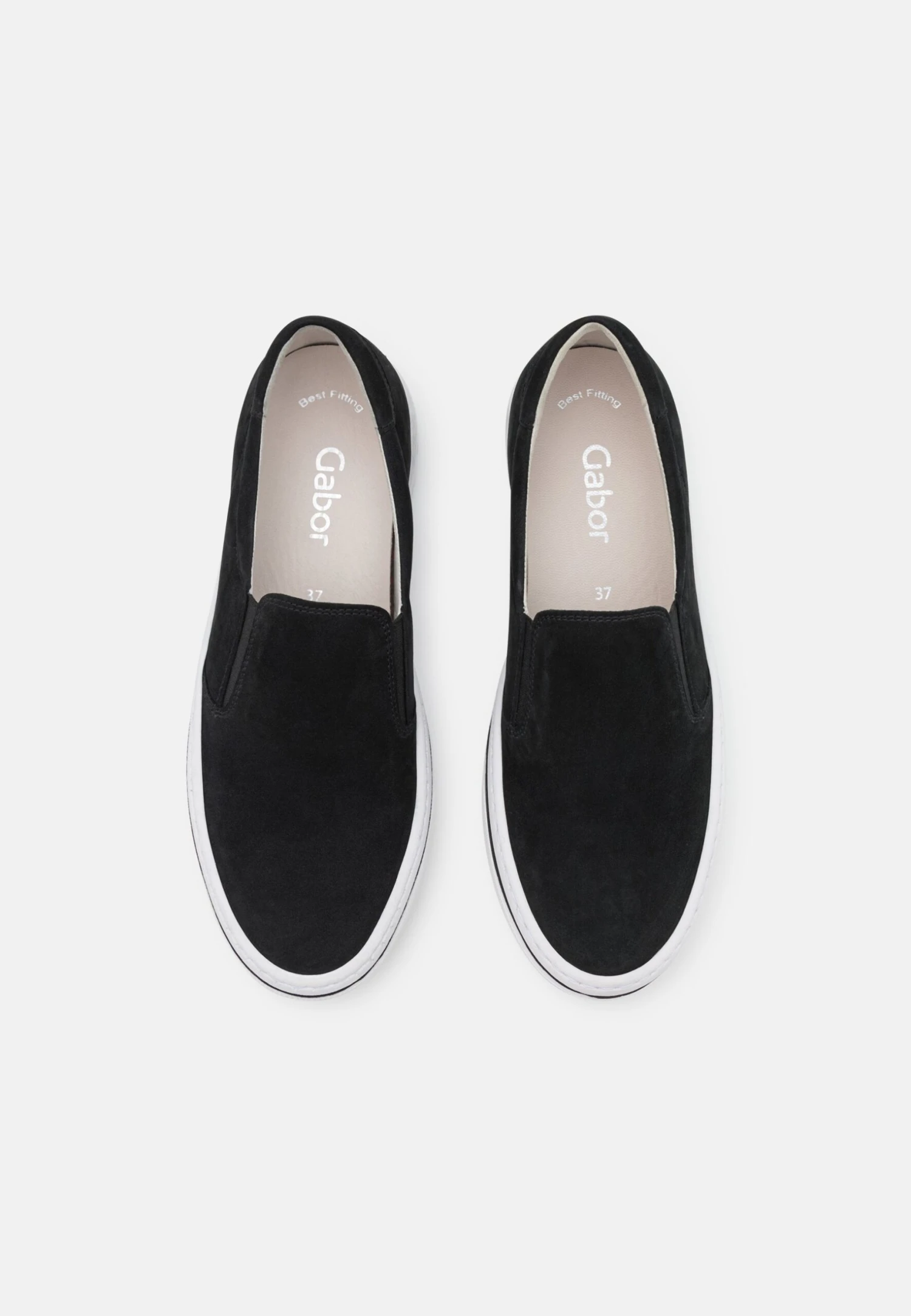 Gabor Slip-Ons - Schwarz/Ice 6 Gabor Slip-Ons - Schwarz/Ice - Image 6
