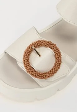 Gabor Ankle Cuff Sandals - Latte -Gabor Sale Store e5b2cfe5d472480983f108c75a18373f