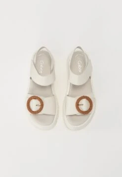 Gabor Ankle Cuff Sandals - Latte -Gabor Sale Store ecb41d0be1f74e3f9b00202130f08e04
