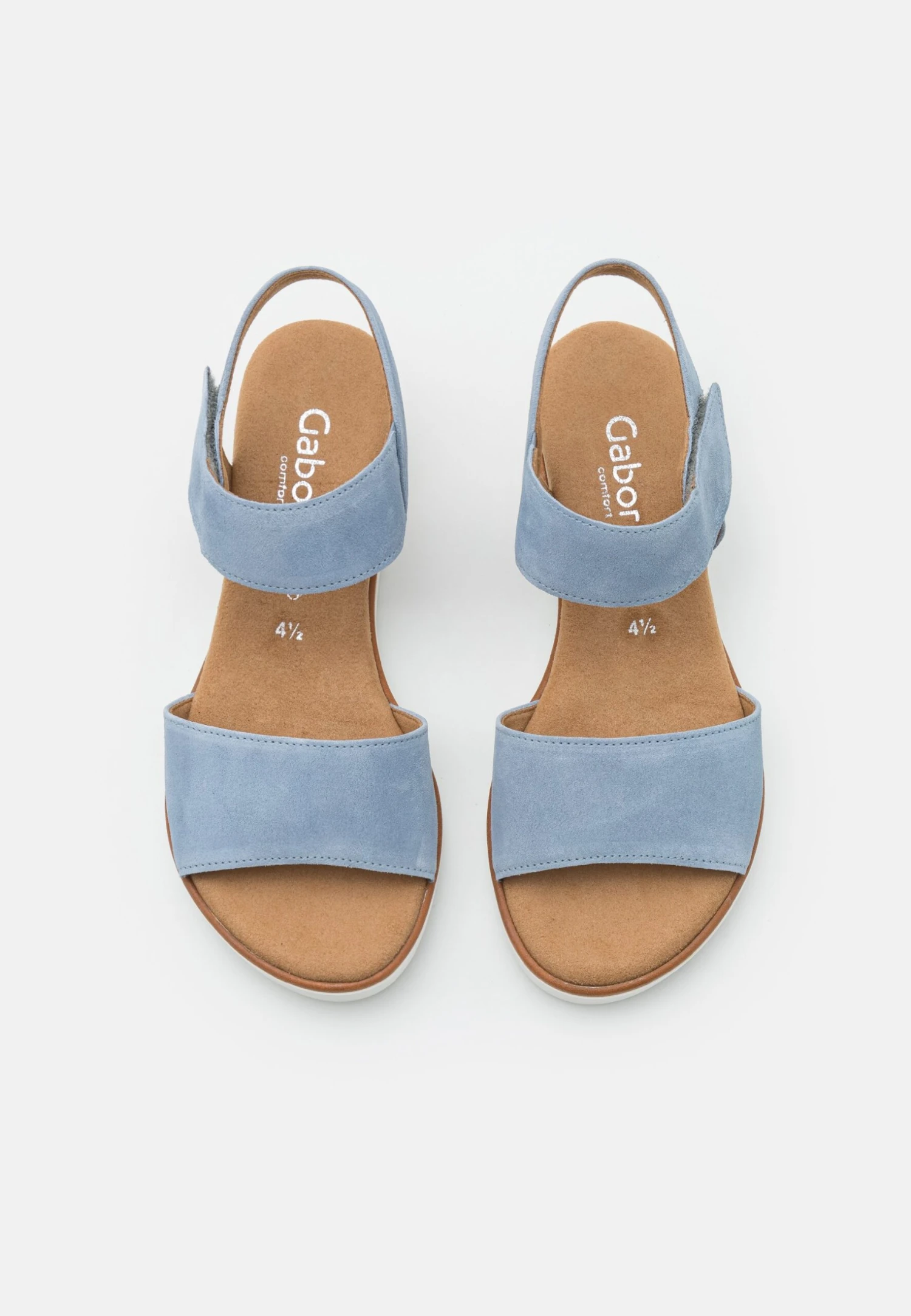 Gabor Comfort Wedge Sandals - Lagune 6 Gabor Comfort Wedge Sandals - Lagune - Image 6