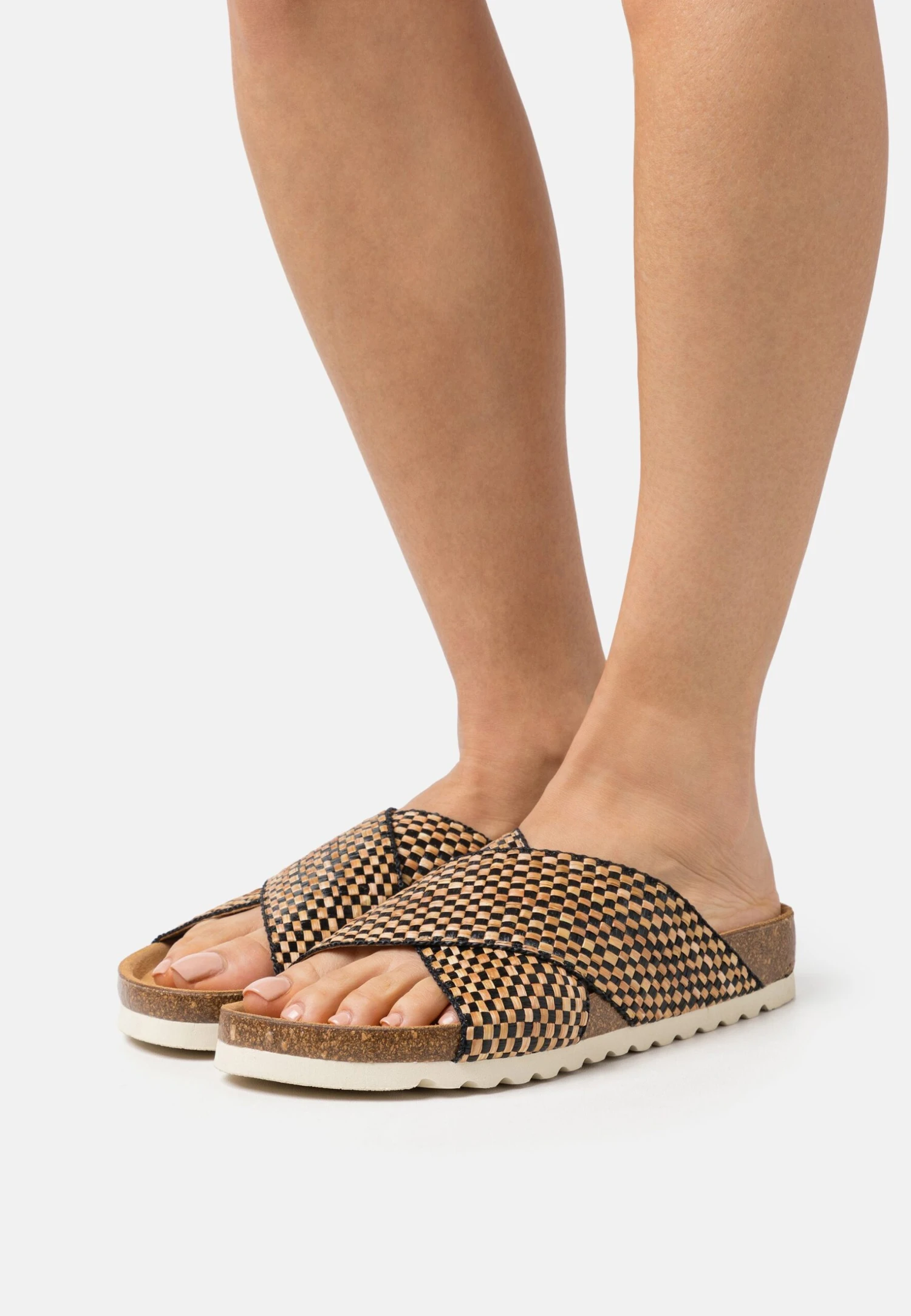 Gabor Mules - Natur/Schwarz 1 Gabor Mules - Natur/Schwarz