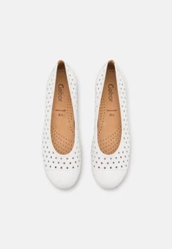 Gabor Ballet Pumps - Weiss -Gabor Sale Store f3cacf19116847b1960bc89865da70df