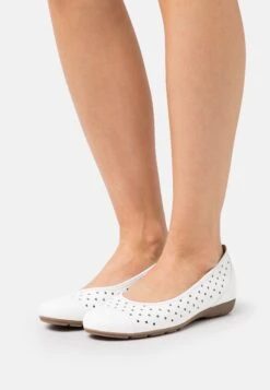 Gabor Ballet Pumps - Weiss