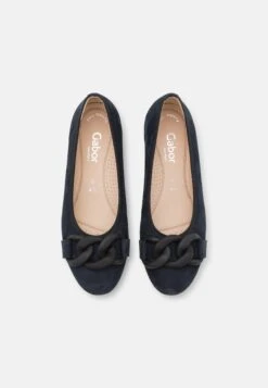 Gabor Comfort Ballet Pumps - Dark Blue/Uni -Gabor Sale Store fa01518ab47342a1b23d048e1fa873e1