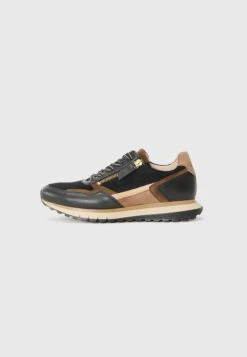 Gabor Comfort Trainers - Black/whisky/gold-coloured