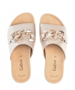 Gabor Mules - Puder Gold -Gabor Sale Store fbd3cc59348d4c4fa9009951d3307390